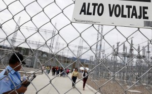 La subestación eléctrica de Amarateca fue inaugurada este fin de semana.